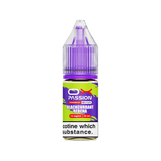 OXVA’s OX Passion Blackcurrant Rebena Nic-Salt Oxva