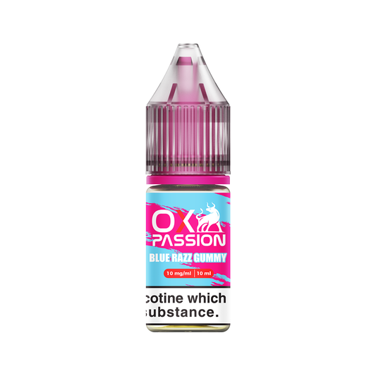 OXVA’s OX Passion Blue Razz Gummy Nic-Salt Oxva