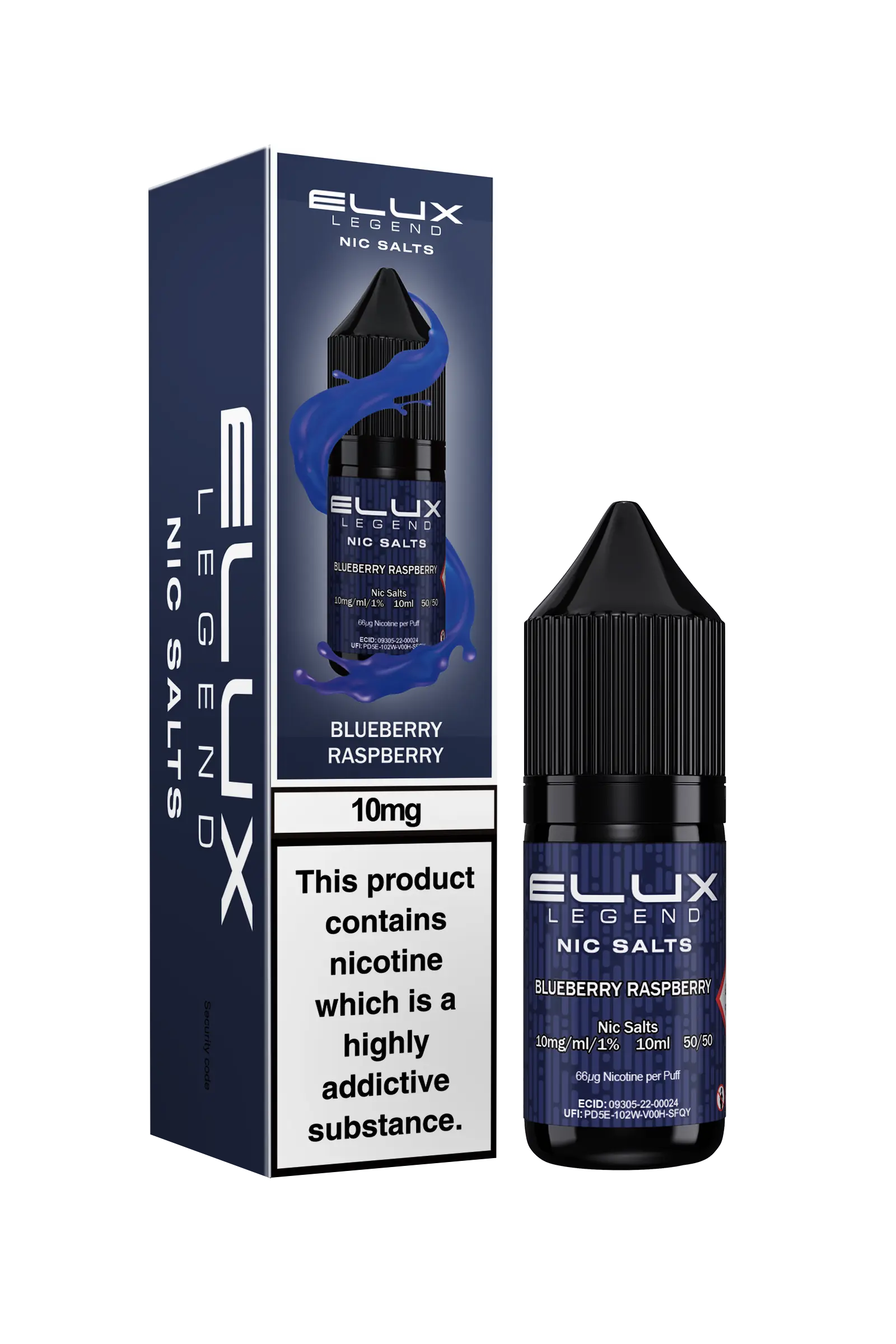 Blueberry Raspberry Nic Salt - Elux Legend Elux Legend