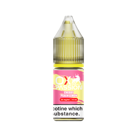 OXVA’s OX Passion Cherry Peach Lemon Nic-Salt Oxva