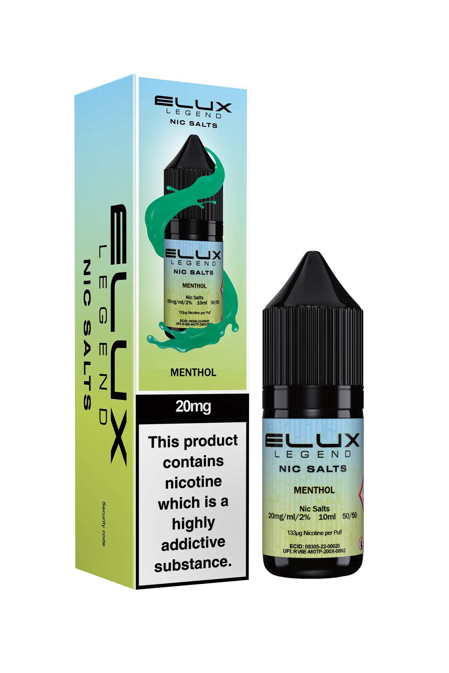 Menthol Nic Salt - Elux Legend Elux Legend