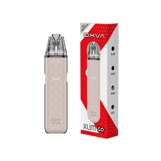 OXVA Xlim GO Vape Kit - Light Brown Oxva