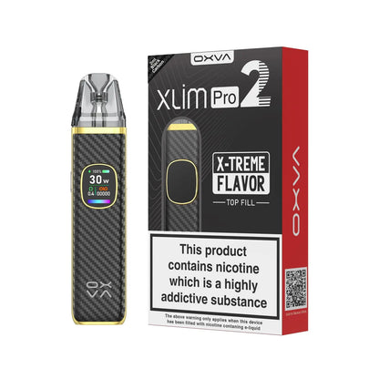 Oxva Xlim Pro 2 Pod Vape Kit - Back Carbon Oxva