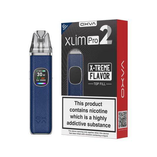 Oxva Xlim Pro 2 Pod Vape Kit - Blue Python Oxva