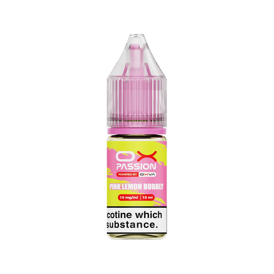 OXVA’s OX Passion Pink Lemon Bubbly Nic-Salt Oxva