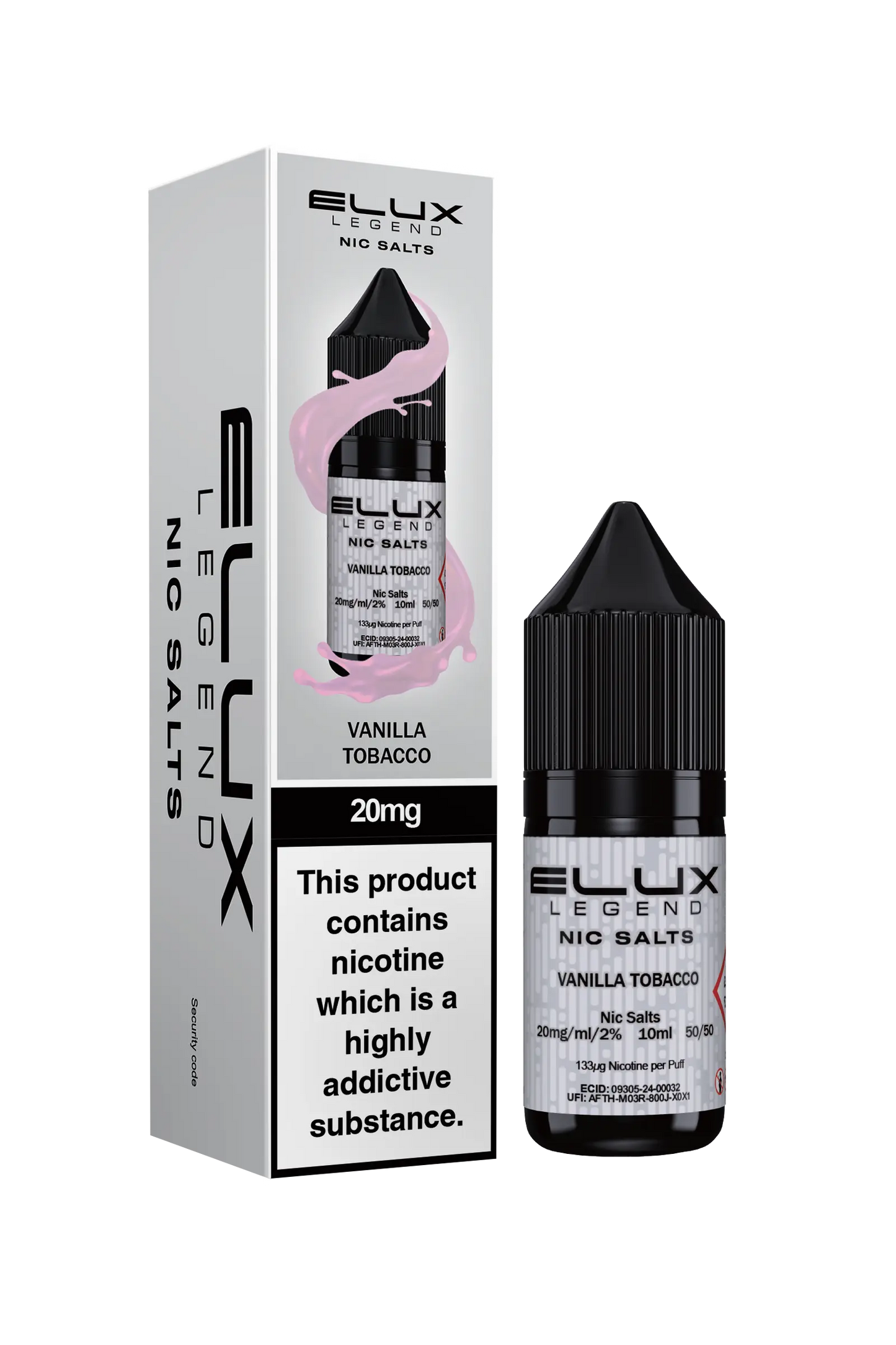 Vanilla Tobacco Nic Salt - Elux Legend Elux Legend